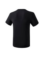 Erima Sport-Tshirt Basic Promo Logo (100% Baumwolle) schwarz Herren
